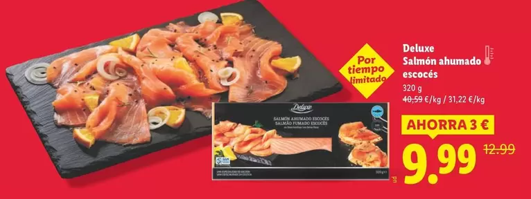 Deluxe - Salmon Ahumado Escoces