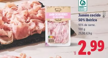 Jamon Cocido 50% Iberico