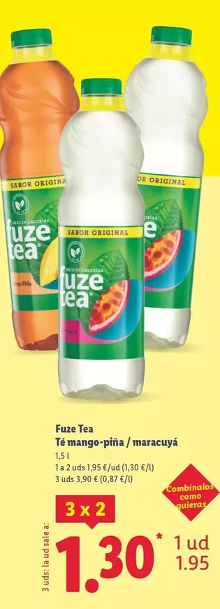 Fuze Tea - Té Mango-Piña / Maracuyá