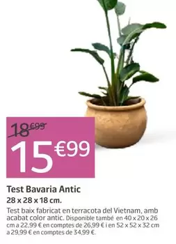 Test Bavaria Antic