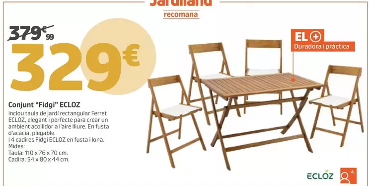 Ecloz - Conjunt "fidgi"