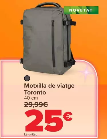 Motxilla De Viatge Toronto