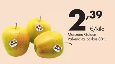 Manzana Golden Valvenosta