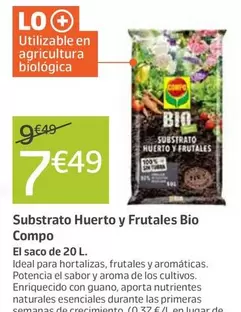 Compo - Substrat Hort I Fruiters