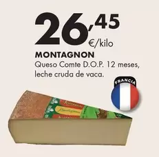 Montagnon - Queso Comte D.O.P. 12 Meses, Leche Cruda De Vaca