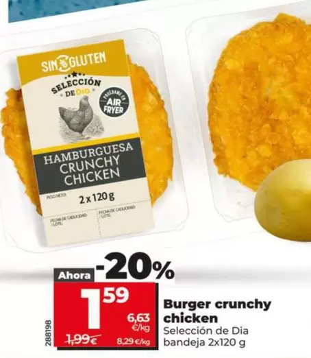 Seleccion De Dia - Burger Crunchy Chicken 