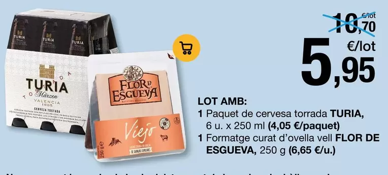 Turia - 1 Paquet De Cervesa Torrada