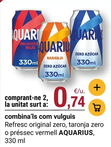 Aquarius - Refresc Original Zero