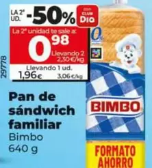 Bimbo - Pan De Sándwich Familiar 