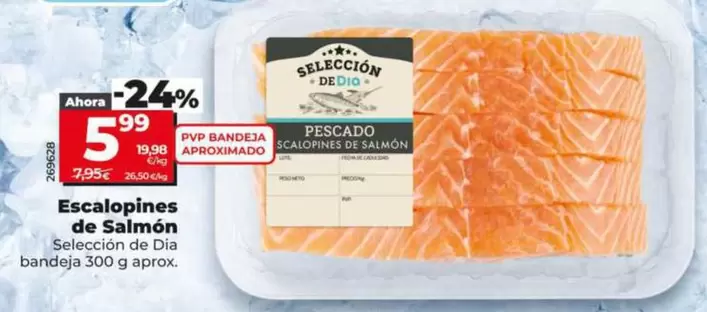Seleccion De Dia - Escalopines De Salmón 
