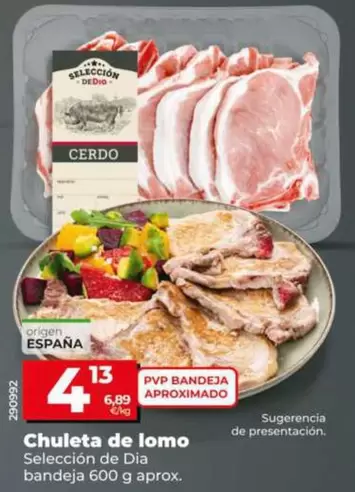Seleccion De Dia - Chuleta De Lomo 
