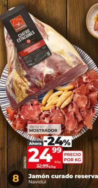 Navidul - Jamón Curado Reserva