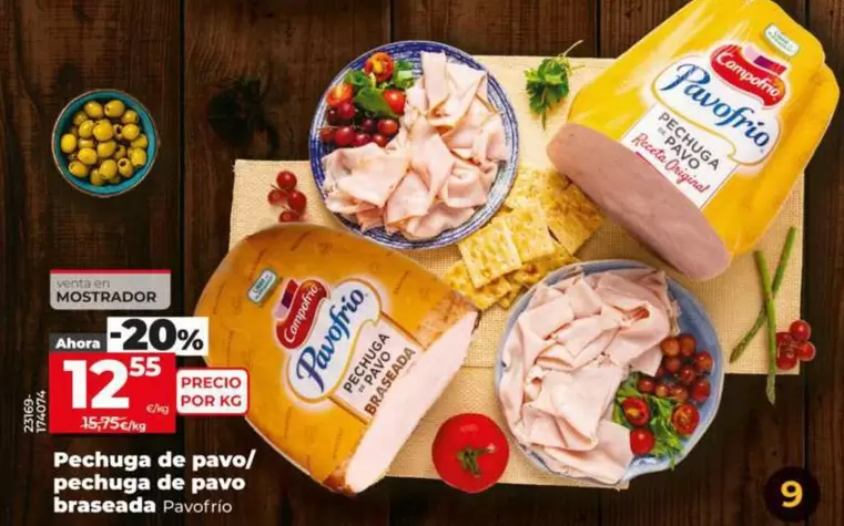 Pavofrío - Pechuga De Pavo/Pechuga De Pavo Braseada