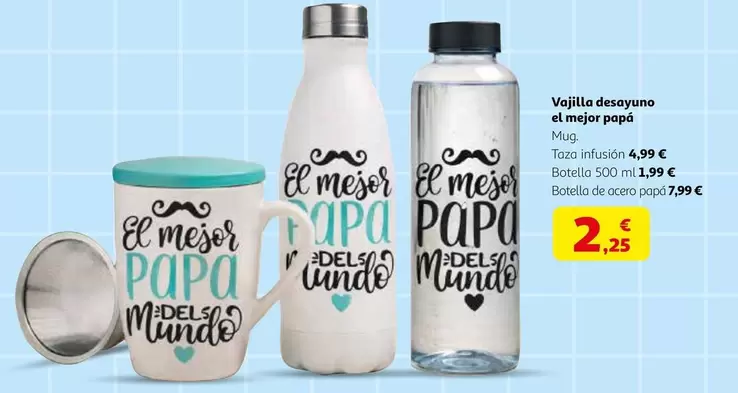 Vajilla Desayuno El Mejor Papa