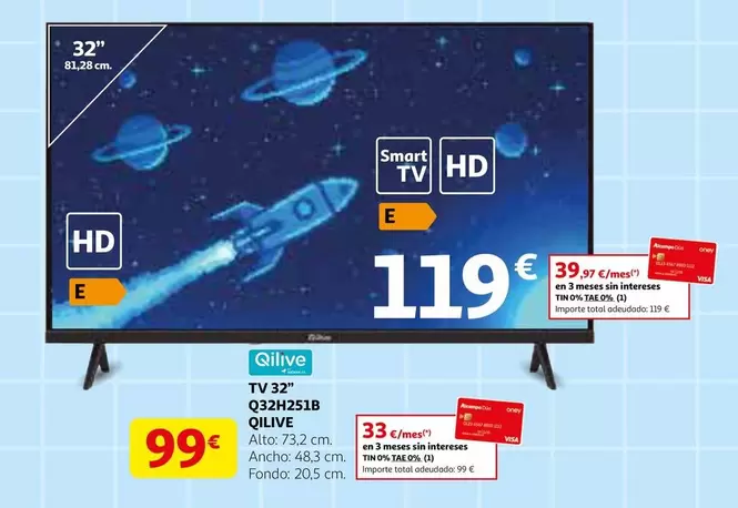 Qilive - Tv 32" Q32H251B