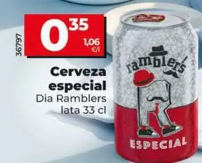 Dia Ramblers - Cerveza Especial 