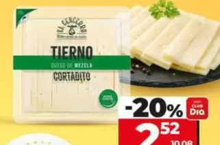 Dia El Cencerro - Queso Tierno Cortado 