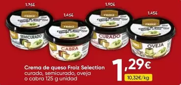 Froiz - Crema De Queso Seleccion Curado Semicurado