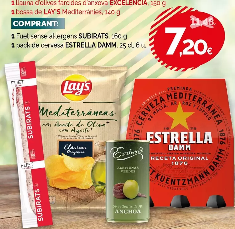 Lay's - 1 Botella De Cervesa