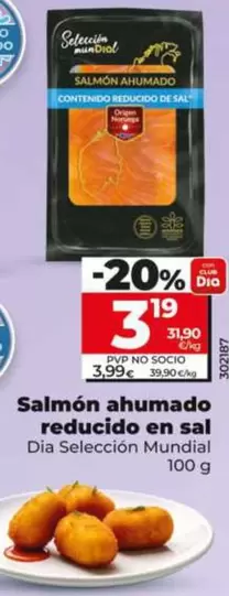 Dia Seleccion Mundial - Salmón Ahumado Reducido En Sal 