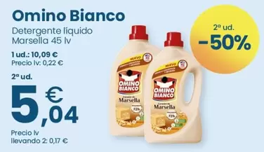 Omino Bianco - Detergente Líquido Marsella