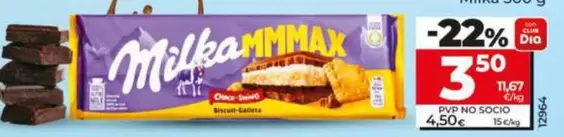 Milka - Chocolate Con Galleta Choco-Swing 