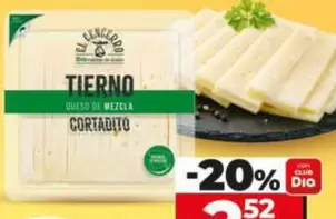 Dia El Cencerro - Queso Tierno Cortado