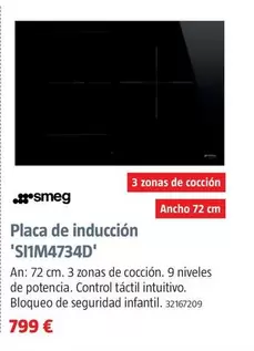 Smeg - Placa De Inducción 'SI1M4734D'