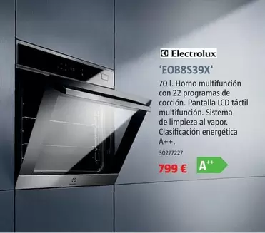 Electrolux - 'EOB8S39X'