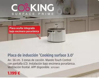 Placa De Inducción 'Cooking Surface 3.0'