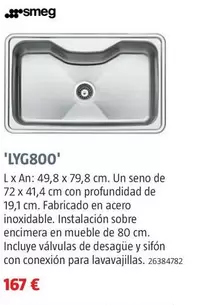 Smeg - LYG800 