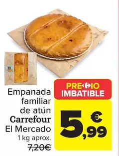 Carrefour El Mercado - Empanada Familiar De Atún 
