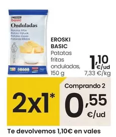 Eroski Basic - Patatas Fritas Onduladas