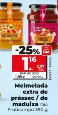 Dia Fruticampo - Mermelada Extra De Melocotón 
