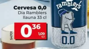 Dia Ramblers - Cerveza 0,0
