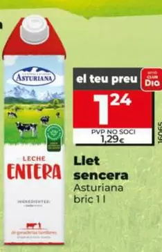 Asturiana - Leche Entera 