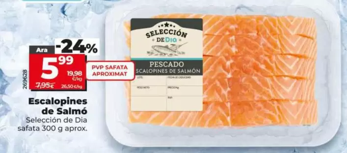 Seleccion De Dia - Escalopines De Salmón 