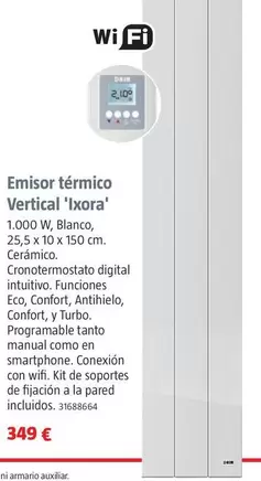 Emisor Térmico Vertical 'Ixora'