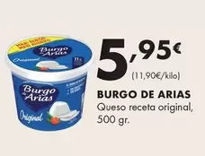 Burgo De Arias - Queso Receta Original