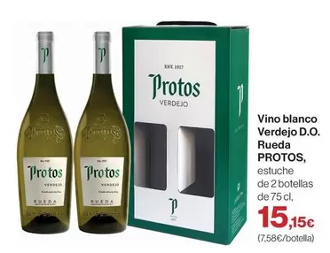 Protos - Vino Blanco Verdejo D.o. Rueda
