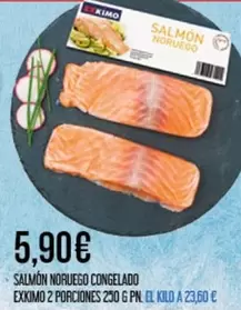 Exkimo - Salmón Noruego Congelado  2 Porciones
