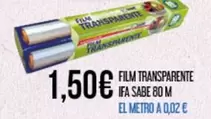 ifa sabe - Film Transparente