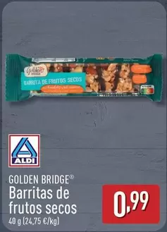 aldi - Barritas De Frutos Secos