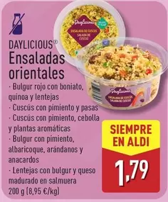 aldi - Ensaladas Orientales