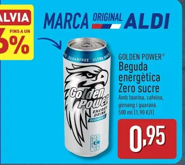 aldi - Beguda Energetica Zero Sucre