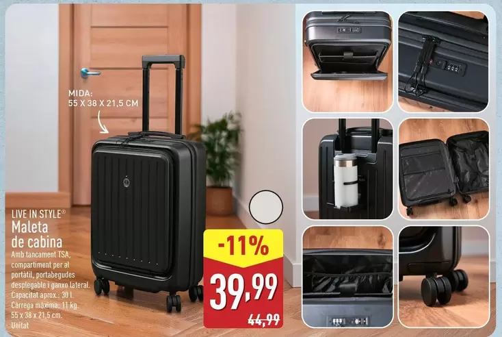 Live In Style - Maleta De Cabina