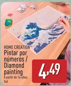 Home Creation - Pintar Por Numeros/Diamond Painting