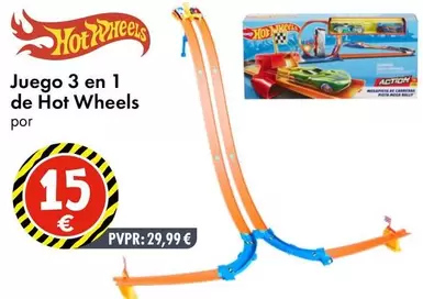 Hot Wheels - Juego 3 En 1