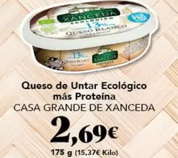 xanceda - Queso De Untar Ecologico Mas Proteína