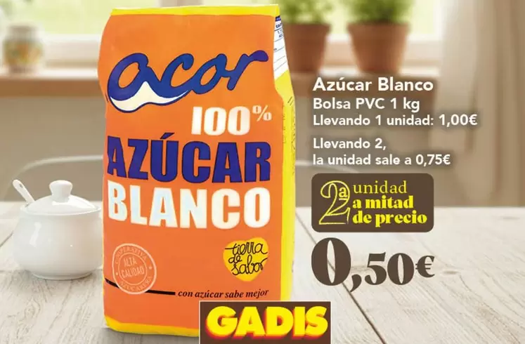 Blanco - Azucar